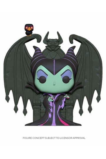 Disney POP! Deluxe Movies Vinyl figurine Maleficent on Throne 9 cm