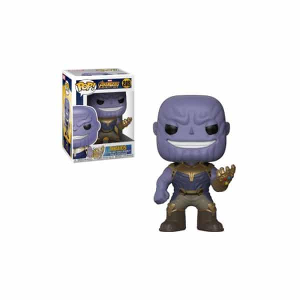 Avengers Infinity War POP! Movies Vinyl figurine Thanos 9 cm Occasion TBE boite endommagée ref 2603214