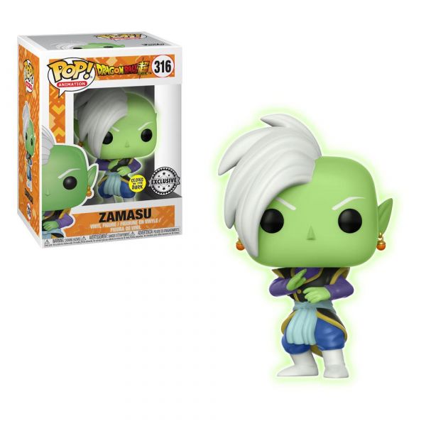 Dragon Ball Super POP! Animation Vinyl figurine Zamasu (Glow) 9 cm