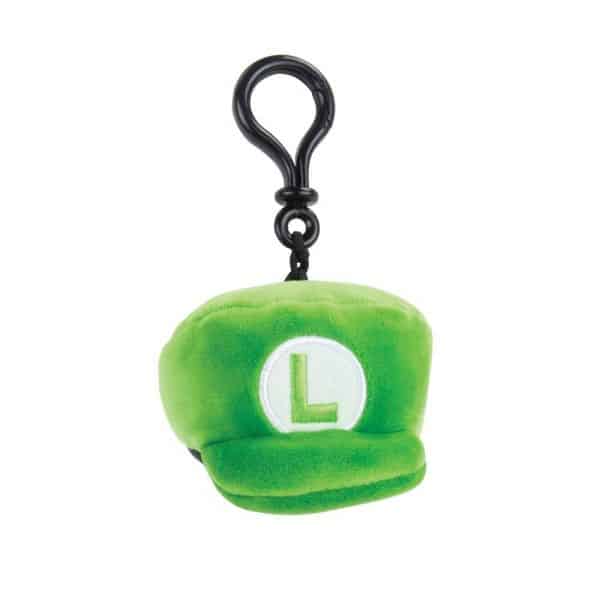 Mario Kart porte-clés peluche Mocchi-Mocchi Luigi Hat 10 cm