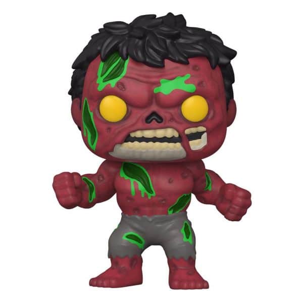 Marvel Figurine POP! Vinyl Zombie Red Hulk 9 cm