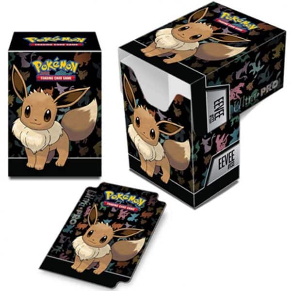 Pokémon - Ultra Pro - Deck Box - - Evoli - Fond Noir