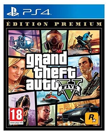 PS4 GTA V Edition Premium, Occasion très bon état, Ref : 2205211