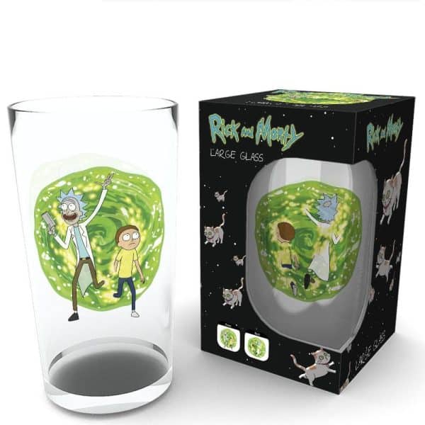 Rick et Morty verre Portal