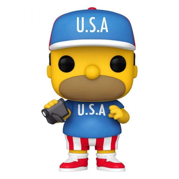 Simpsons Figurine POP! Animation Vinyl USA Homer 9 cm