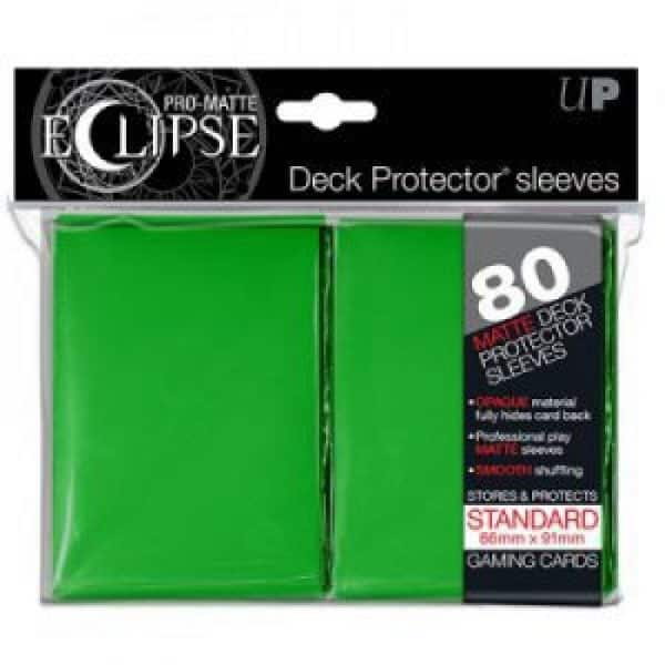 Ultra Pro - Protèges Cartes - 80 pochettes - Eclipse - Vert