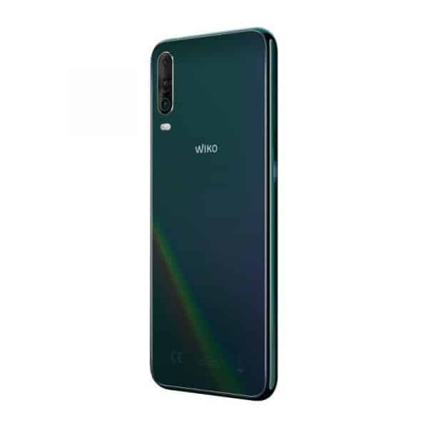 Wiko view 4 Cosmic Green 64 GO débloqué, Occasion très bon état, en boîte, IMEI : 354112112258012, Ref : 1105212