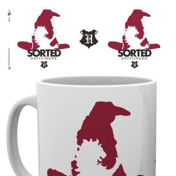 Harry Potter mug Sorted Gryffindor