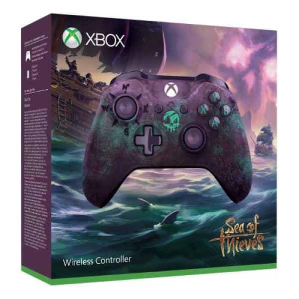 Manette Xbox One Edition Sea Of Thieves, En boîte, Occasion très bon état (joystick noirs compatibles) SN boîte : 02KE0306586747, Ref : 2605215