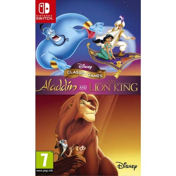 Nintendo Switch, Disney Classic Aladdin et Le Roi Lion, Occasion très bon état, Ref : 2206211