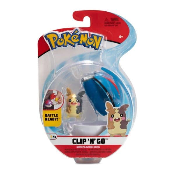 Pokemon - Figurine - Clip N'Go - SERIE 8 - Morpeko