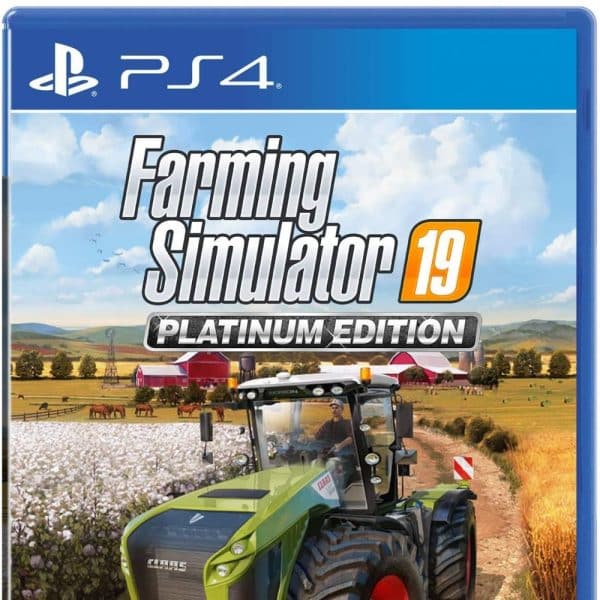 PS4, Farming Simulator 19 Platinum Édition, Occasion Comme Neuf, Ref : 0906213