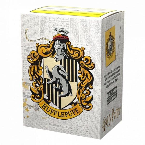 Protège cartes Dragon Shield Harry Potter WB100 Matte Art - WizardingWorld - Hufflepuff - Poufsouffle