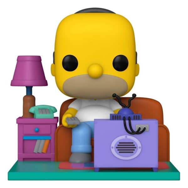 Simpsons POP! Deluxe Vinyl figurine Homer Watching TV 18 cm