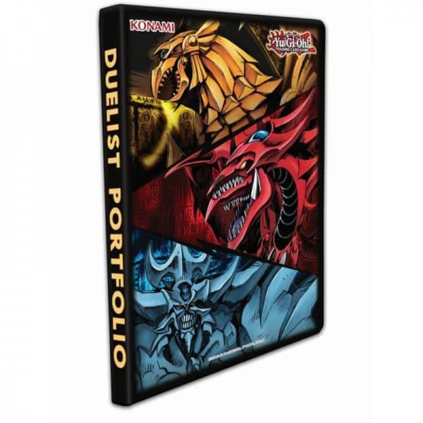 YU-GI-OH! JCC Slifer, Obelisk & Ra 9-Pocket Duelist Portfolio