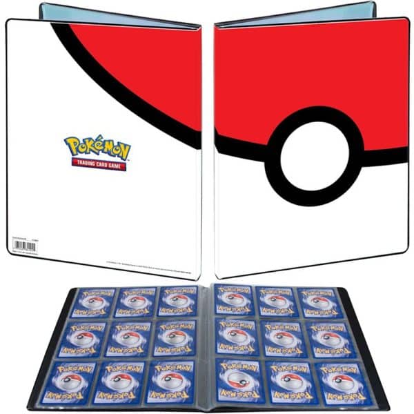 Pokémon - Ultra Pro - Portfolio - A4 - 9 Cases - Pokeball - 10 pages de 9 cases (180 cartes recto-verso)