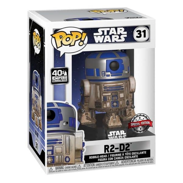 Star Wars POP! Movies Vinyl Figurine Dagobah R2-D2 9 cm