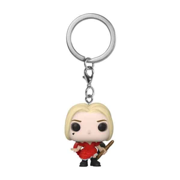 The Suicide Squad porte-clés Pocket POP! Vinyl Harley Quinn (Damaged Dress) 4 cm