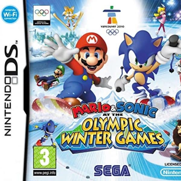 DS Mario & Sonic au jeux olympiques d'hiver, Occasion bon état, LOOSE, Ref : 1509212