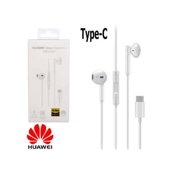 Écouteurs Huawei (originaux) - intra-auriculaire - Type C - version boîte