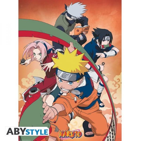 NARUTO - Set 2 Chibi posters - Equipe 7 (52x38)