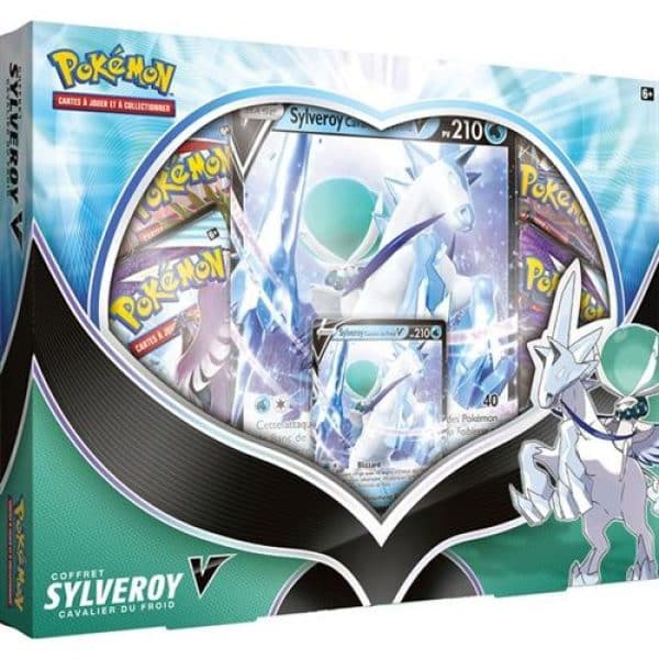 Pokémon - Pokemon - Coffret - - Sylveroy - Cavalier d'Effroi V & Cavalier du Froid V