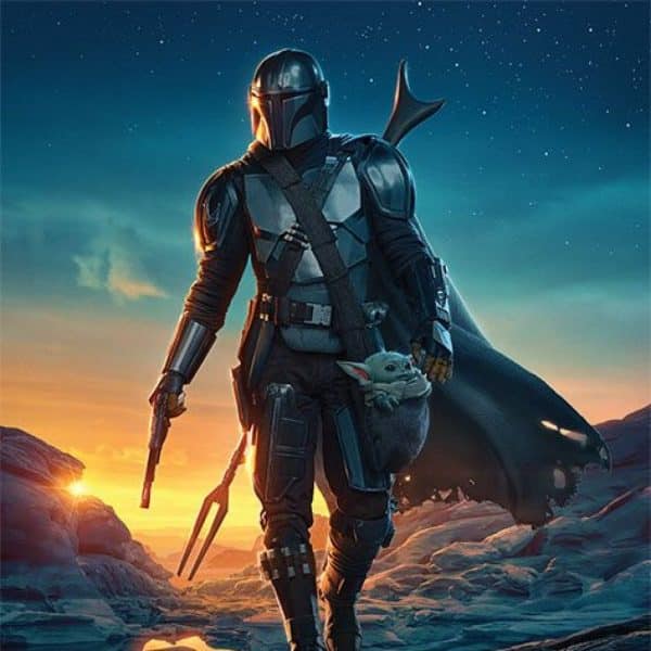 Star Wars The Mandalorian poster Nightfall 61 x 91 cm