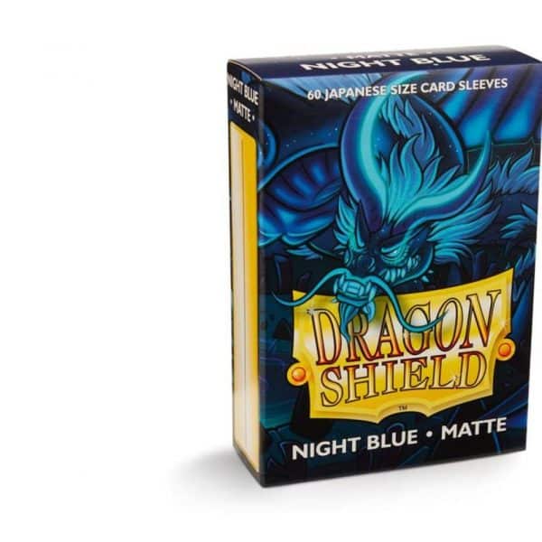 60 Dragon Shield Matte Japanese : night blue