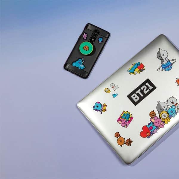 BT21 set 49 autocollants vinyle Iconic Characters