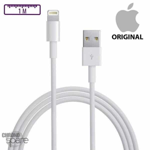 Câble de charge iPhone original lightning- 1M- sans boîte