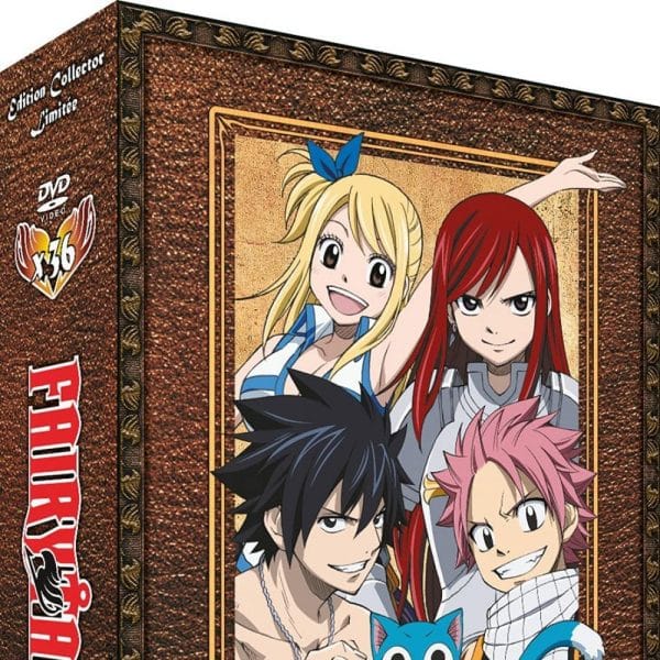 Coffret de 36 DVD Fairy Tail éditon collector limitée - partie 1, Occasion très bon état (DVD come neuf), Ref : 3009212