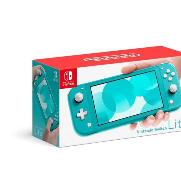 Console Nintendo Switch Lite, Bleu Turquoise, En boite + Chargeur, Occasion Comme Neuf, SN : XJE70002714625 Ref : 3009213