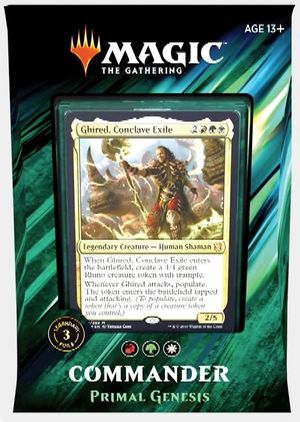 * Deck Commander 2019 Génèse primordiale VF