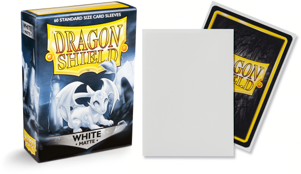 Dragon Shield - Sleeves - Standard x60 - Matte - Blanc