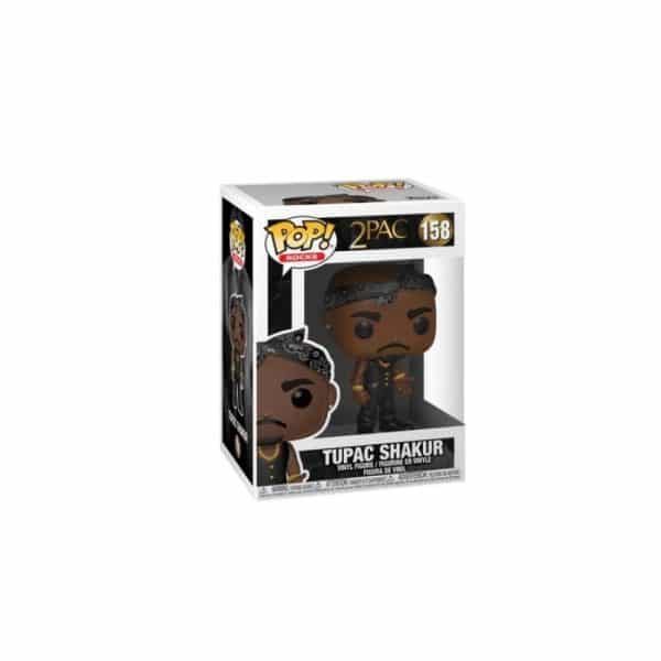 Figurine Funko Pop, 2Pac Tupac shakur 158, En boite sans support plastique, Occasion bon état, Ref : 0210211