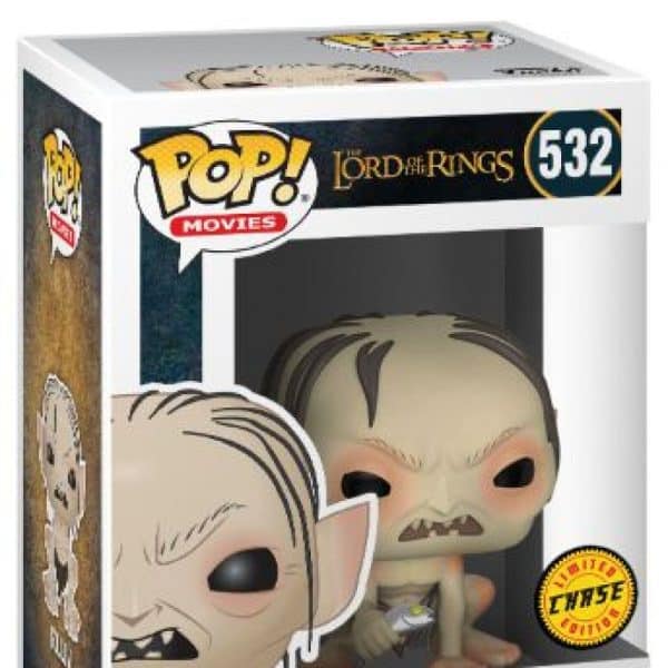 Le Seigneur des Anneaux POP! Movies Vinyl figurines Gollum 9 cm CHASE RARE