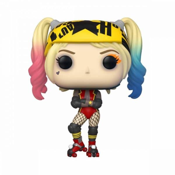 Les Anges de la nuit POP! Heroes Vinyl figurine Harley Quinn (Roller Derby) 9 cm