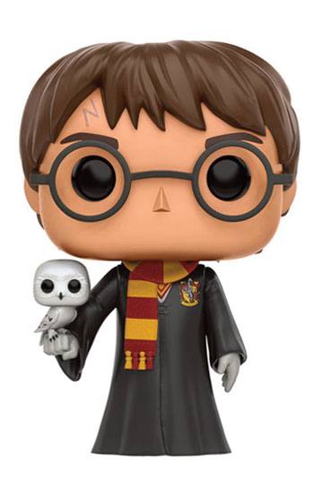 Harry Potter POP! Movies Vinyl figurine Harry with Hedwig 9 cm N°31