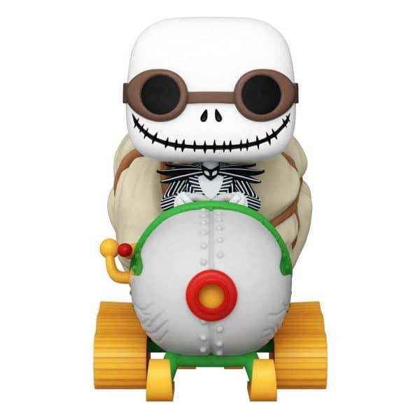 L´étrange Noël de Mr. Jack POP! Rides Vinyl figurine Jack w/Goggles & Snowmobile 18 cm N°104