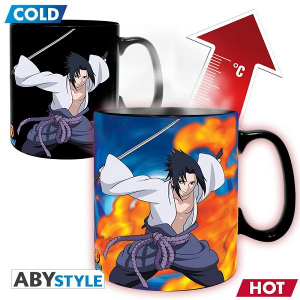 NARUTO SHIPPUDEN - Mug Heat Change - 460 ml - Duel - Avec boîte