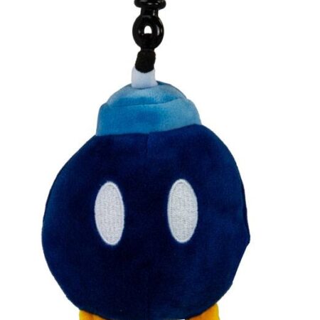 Mario Kart porte-clés peluche Mocchi-Mocchi Bob-omb 10 cm