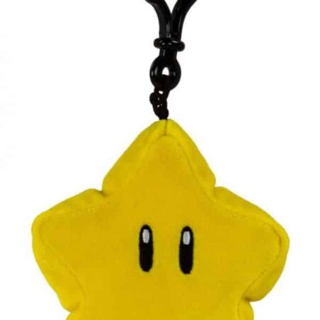 Mario Kart porte-clés peluche Mocchi-Mocchi Super Star 10 cm