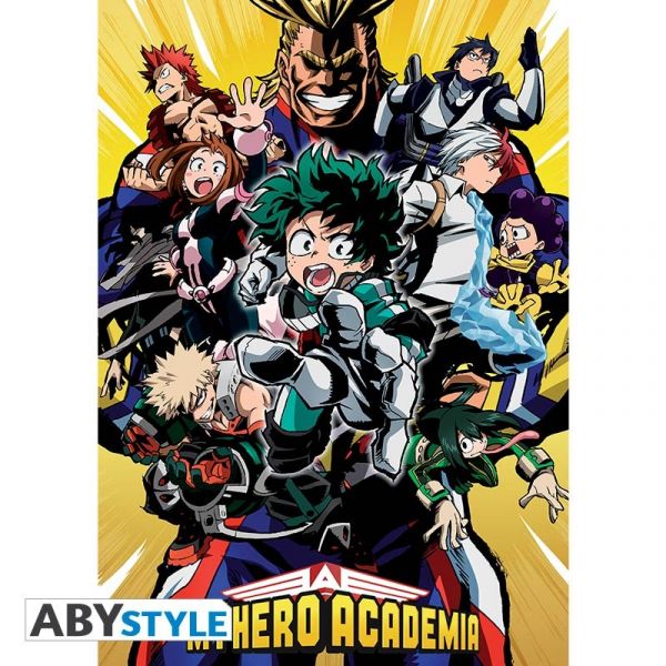 MY HERO ACADEMIA - Poster - Groupe - roulé filmé (91.5x61)