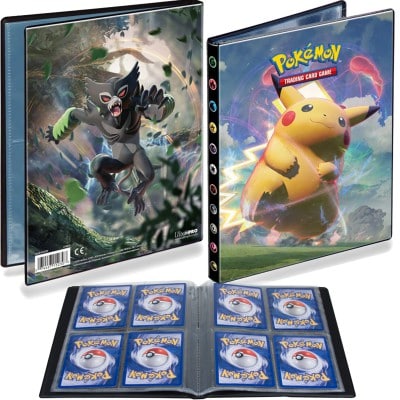 Pokémon - Ultra Pro Binder & Portfolio - A5 - 4 Cases Pikachu Vmax - Zarude