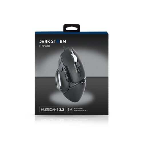 Souris filaire Gaming Under Control Darkstorm Noir