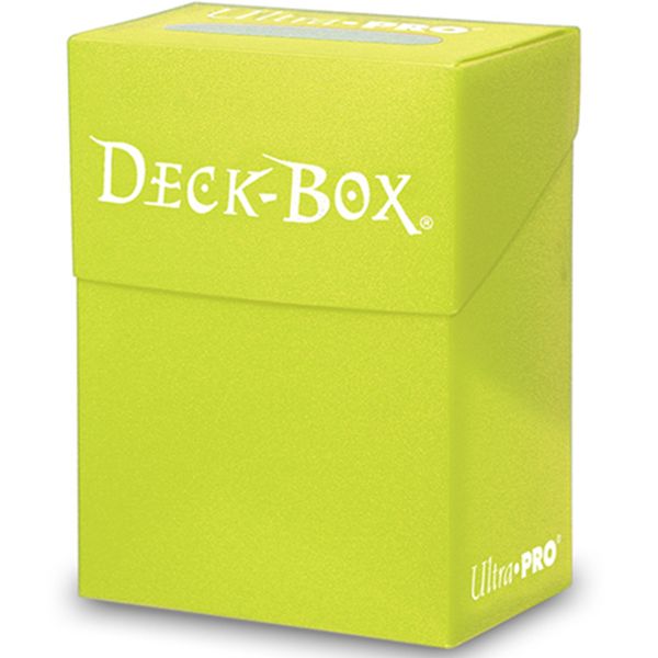 Ultra Pro - Deck Box - 75+ - Jaune Fluo