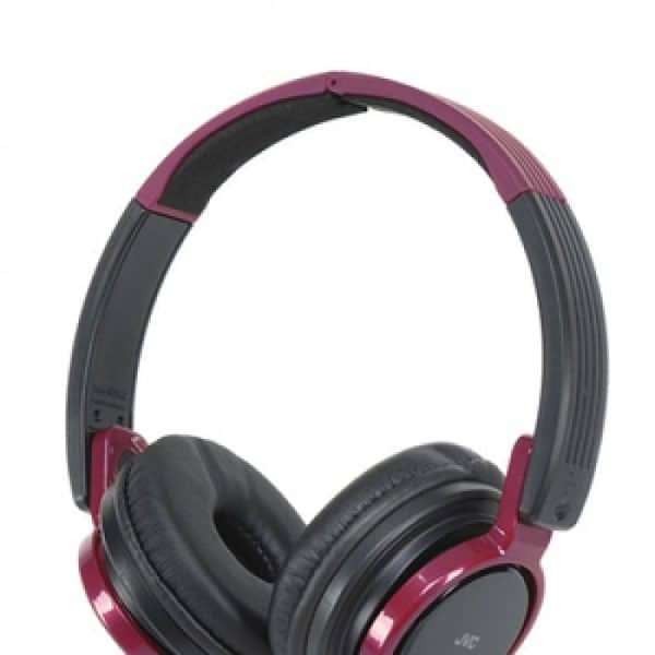 Casque audio JVC noir et violet, occasion testée et garantie 6 mois, ref 0511211