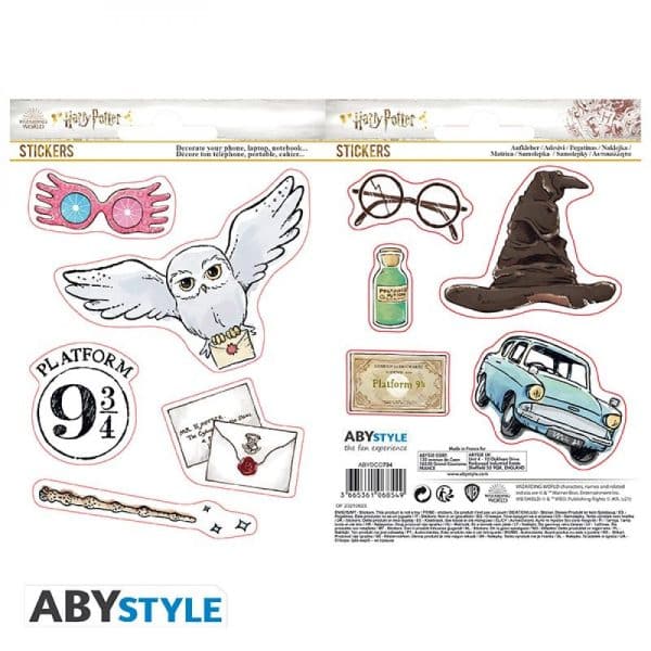 HARRY POTTER - Stickers - 16x11cm/ 2 planches - Objets Magiques