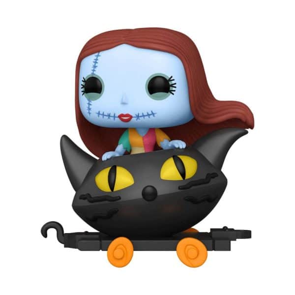 L´étrange Noël de Mr. Jack POP! Disney Train Cart Vinyl figurine Sally in Cat Cart 9 cm