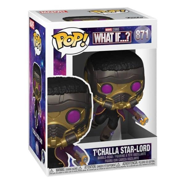 What If...? POP! Marvel Vinyl Figurine T'Challa Star-Lord 9 cm